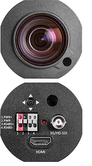 2.5 Megapixel 1/3-inch CMOS Sensor 10X Optical Zoom Compact 10X Camera Full-HD with autofocus