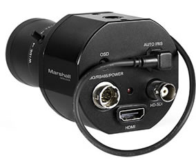 Full-HD 2.5MP Compact Broadcast GENLOCK Camera with AUDIO and HDMI-rear inputs
