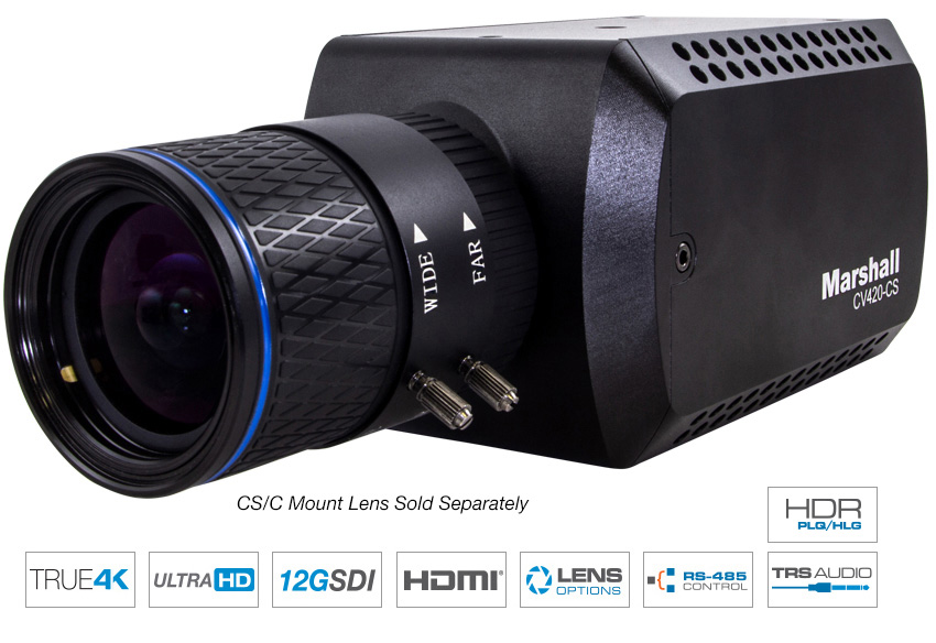 CV420-CS True 4K60 Compact Camera