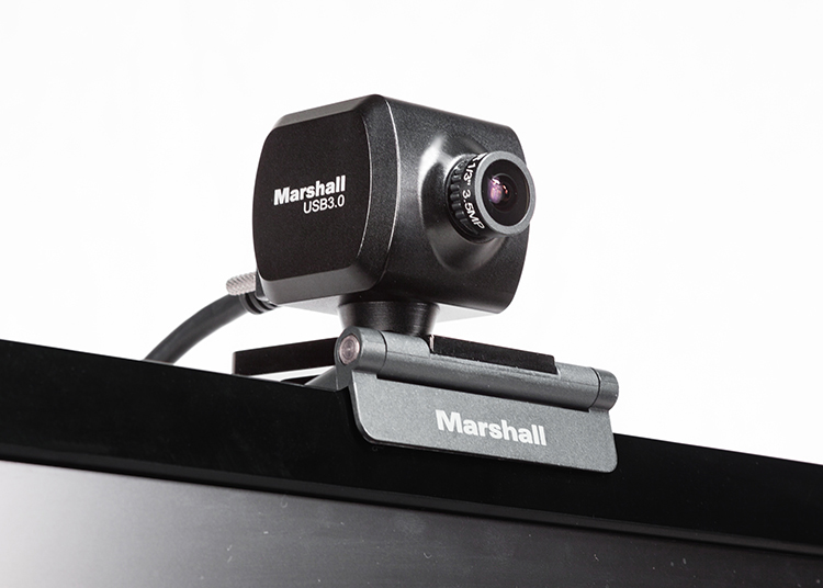 Marshall CV502-U3 USB 3.0 HD POV Camera w/ CVM-5 camera clip 