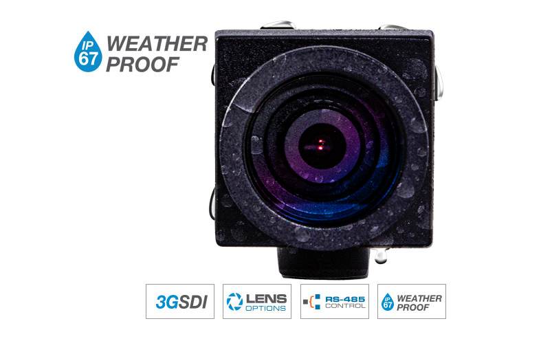 CV504-WP All-Weather Micro Camera with 3GSDI
