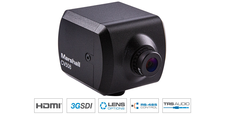 Marshall CV508 Micro POV Camera HDMI + 3GSDI
