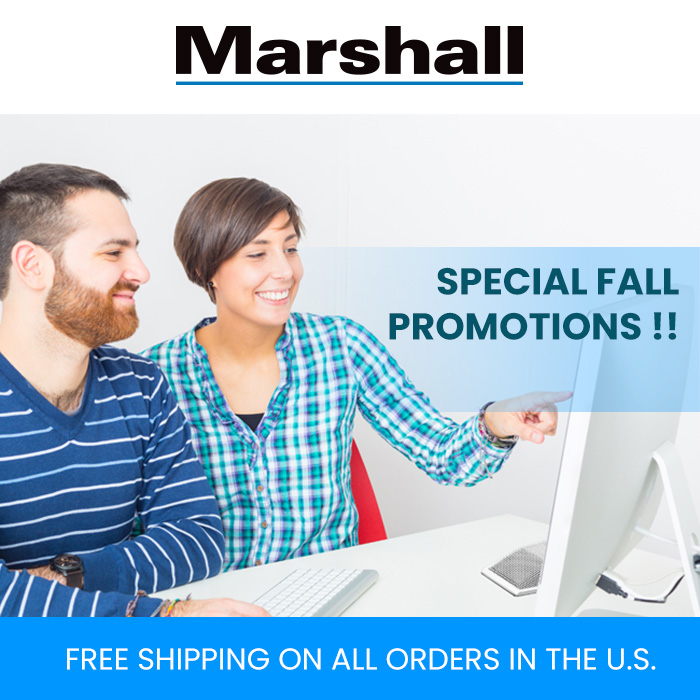 Shop Marshall products for unique specials and save on specialty pricing on b stock items