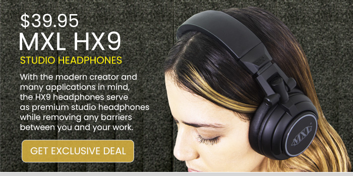 MXL HX9 - Studio Quality Headphones