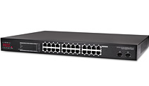 26-port POE Switch for IP Cameras, Encoders and Decoders 
