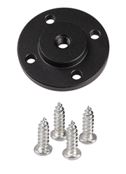 CVM-19 - 1/4inch-20 Wall Mount Plate with screws