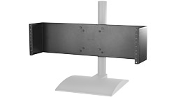 Universal VESA rack mount bracket for 3RU, 2RU and 1RU rackmountable LCD Monitors