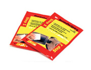 Package of 10 non-toxic, antistatic, alcohol and ammonia free cleaning wipes