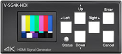4K HDMI Portable Broadcast Test Generator