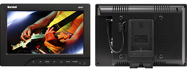 M-CT7 - 7-inch Portable Camera Top LCD Monitor