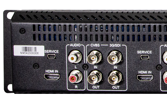 Rugged, all metal construction makes the ML-454 at home in any rack mount or standalone application