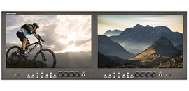 V-MD1012 - Dual 10.1 inch Full Resolution LCD Rack Monitor