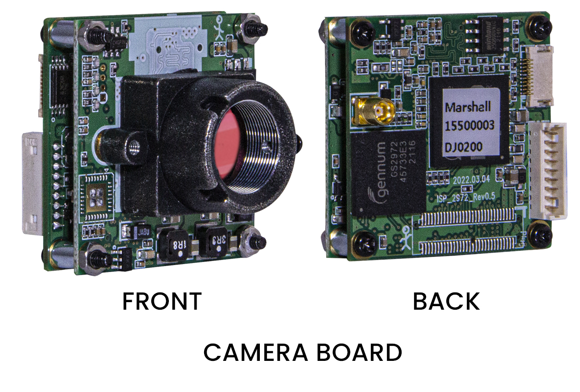 2 Megapixel 1/2.8 inch CMOS Sensor , M12 Lens Mount with IR Cut Filter