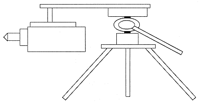 Illustration of tripod mounting
